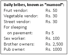 Bribe Table In Blore-1