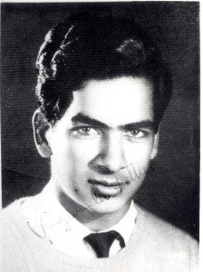 Juginder Luthra in Medical college, circa 1960.