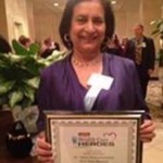 Nilima with award